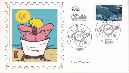Enveloppe 1er jour timbre - enveloppe,