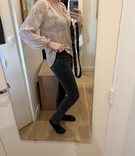 blouse fluide Zapa motif peau