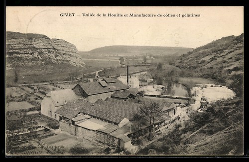 Cpa givet vallée la - givet,,
