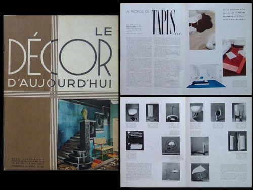 Decor aujourd hui 4 - d'aujourd'hui, 1934