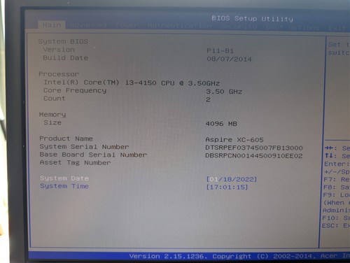 Bureau acer aspire - de,
