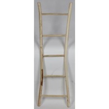 3x Échelle en Bois Teck