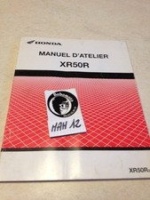 manuel atelier Honda XR50R XR 50 R Shop manual éd. 2001