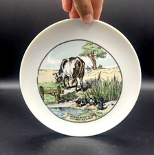 Assiette fables de La Fontaine