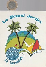 Autocollant. Sport. Golf. Le