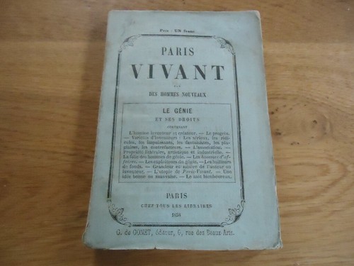 Paris vivant hommes - vivant,