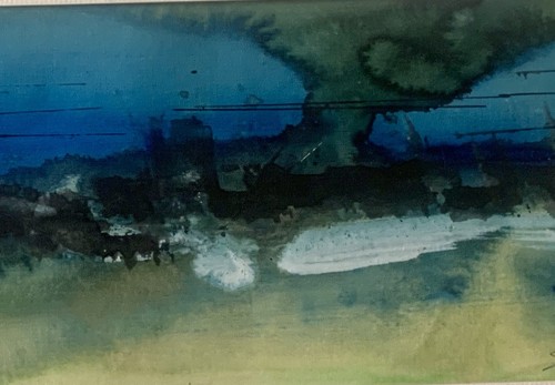 Aquarelle originale slava - aquarelle, -slava