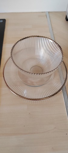 Ensemble assiette bol - assiette, filet