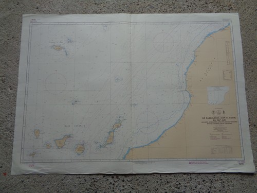 Carte marine de - marine, casablanca