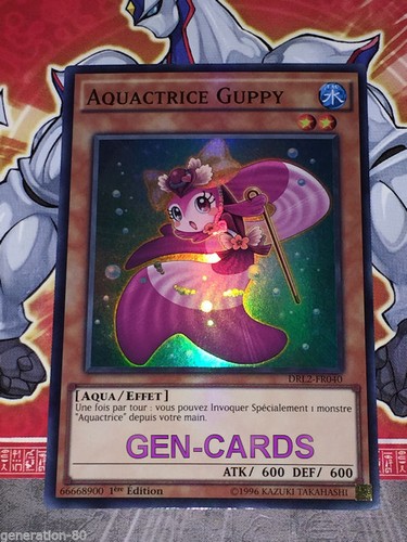 Carte oh aquactrice - carte, yu
