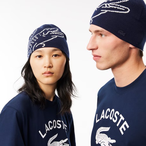 Lacoste unisexe bonnet 100 - lacoste, 100%
