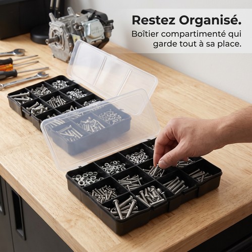 Kit assortiment visserie - kit, d'assortiment