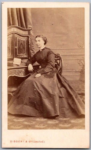 Cdv 1865 portrait féminin - portrait,