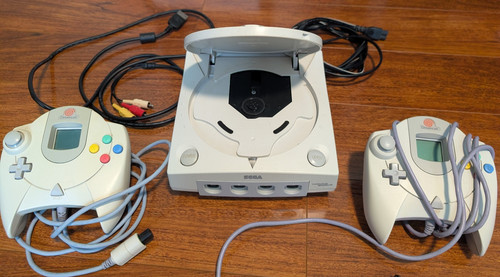 Sega dreamcast console white - sega,