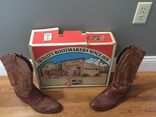 Vintage Justin Boots 8303 Size