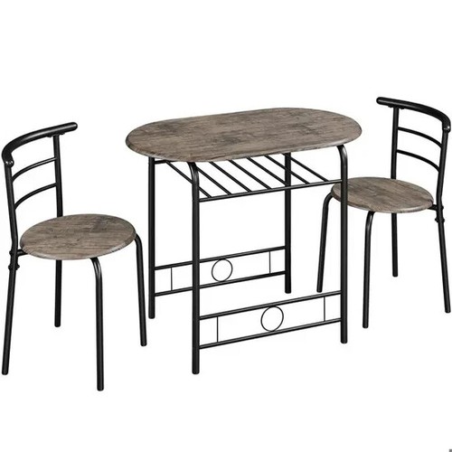 Ensemble table manger ronde - table,