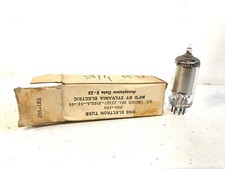 Ancien Lampe TSF Electron Tube Sylvania US militaire post ww2 1953 JHS 1R5