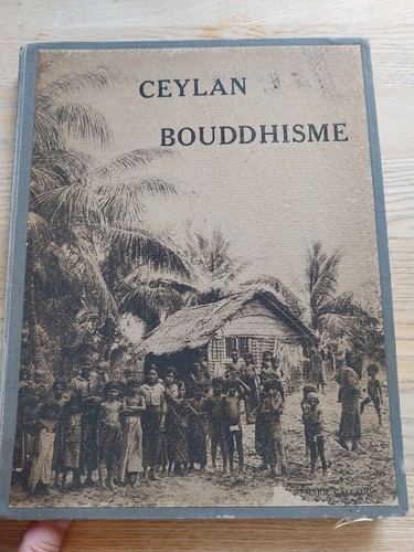 Livre sur bouddhisme ceylan - sur,