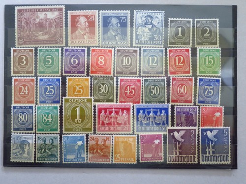 Allemagne 1945 lot - zone, **