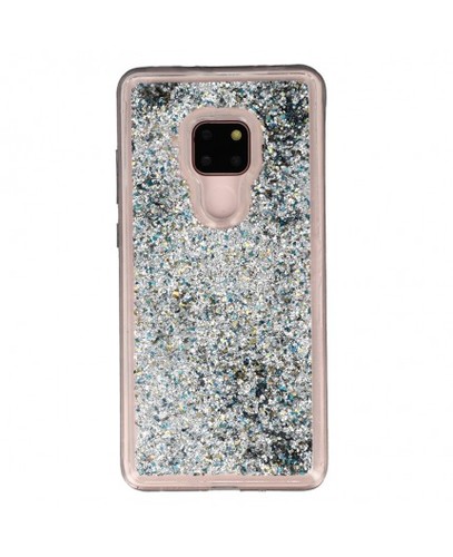 Coque liquide paillettes pour - liquide,