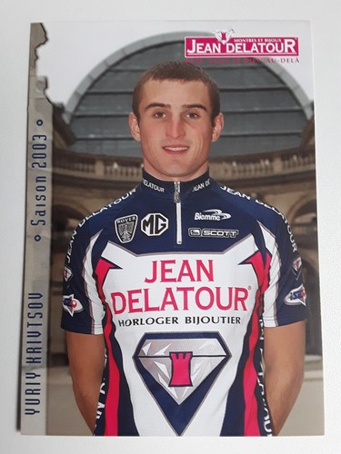 Cyclisme carte cycliste yury - cycliste,