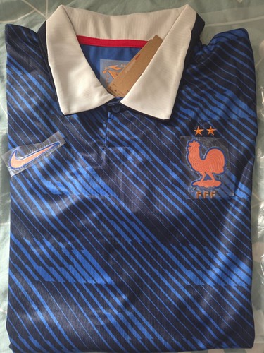 Maillot bleu équipe france - équipe,