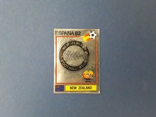 Panini Football Espana 82 Écusson New Zealand #418