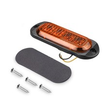 Feu de position latéral étanche 4 LED camion remorque ambre rouge blanc bleu v