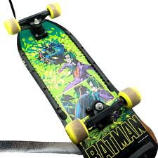Vintage skate board retro 80s Batman état correct planche skateboard rare
