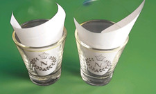 2 verres cognac Napoléon