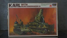Maquette "HASEGAWA 1/72 KARL With Munitionspanzer IV"