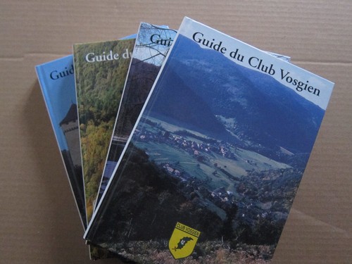 Guide club vosgien 4 tomes - du,