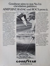 9/1973 PUB GOODYEAR AEROSPACE AIMPOINT RADAG GUIDANCE SYSTEM ORIGINAL AD