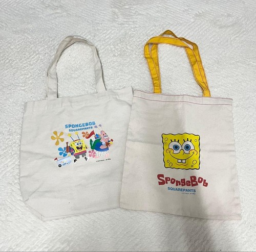 Spongebob tote bag lot 2 - spongebob,