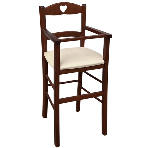 Chaise haute bois color - bois,