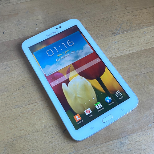 Tablette tactile samsung - tablette,