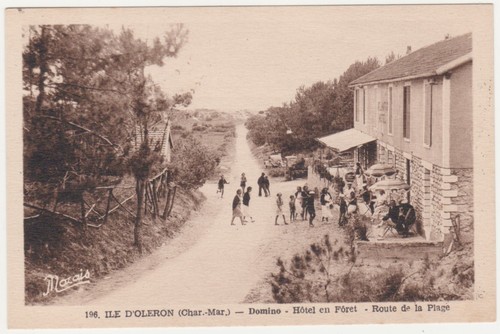 Cpa ile oleron domino - ile,