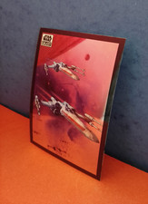2022 Topps Star Wars Chrome Galaxy X Wing Starfighters base set numero 12