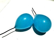 GOUTTE DE VERRE DE MURANO, AVEC FIL DE CUIVRE, POUR LUSTRES, PIÈCES DE RECHAN...