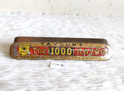 Rasoir droit antique - droit,