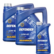 9 Litres MANNOL Defender 10W-40 Huile Moteur API SN ACEA A3/B4 MB 229.3 229.1