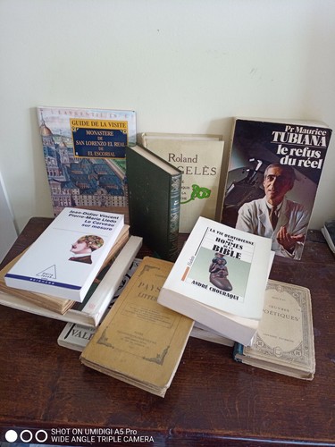 Lot livres l unité - de, à
