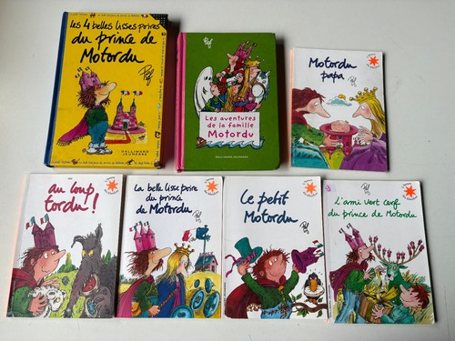 Lot livres prince motordu - livres, de