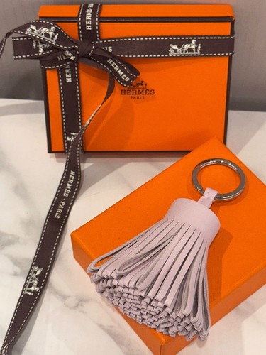 Hermes carmen porte clés lait - hermes,