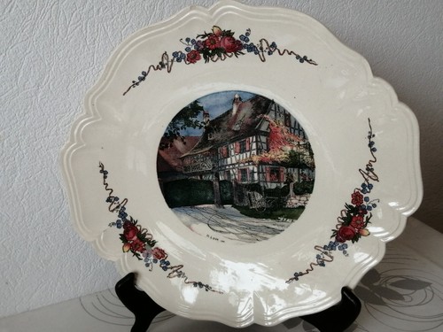 Ancien plat dessert - ancien,