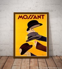 Mossant Hats Affiche