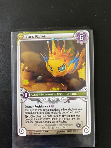 Carte wakfu tcg tofu - tcg,