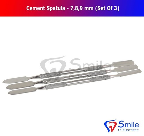 Spatules ciment dentaire - spatules,