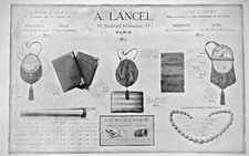 PUBLICITÉ PRESSE 1913 LANCEL