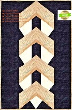 Tapis de jute tissé à la